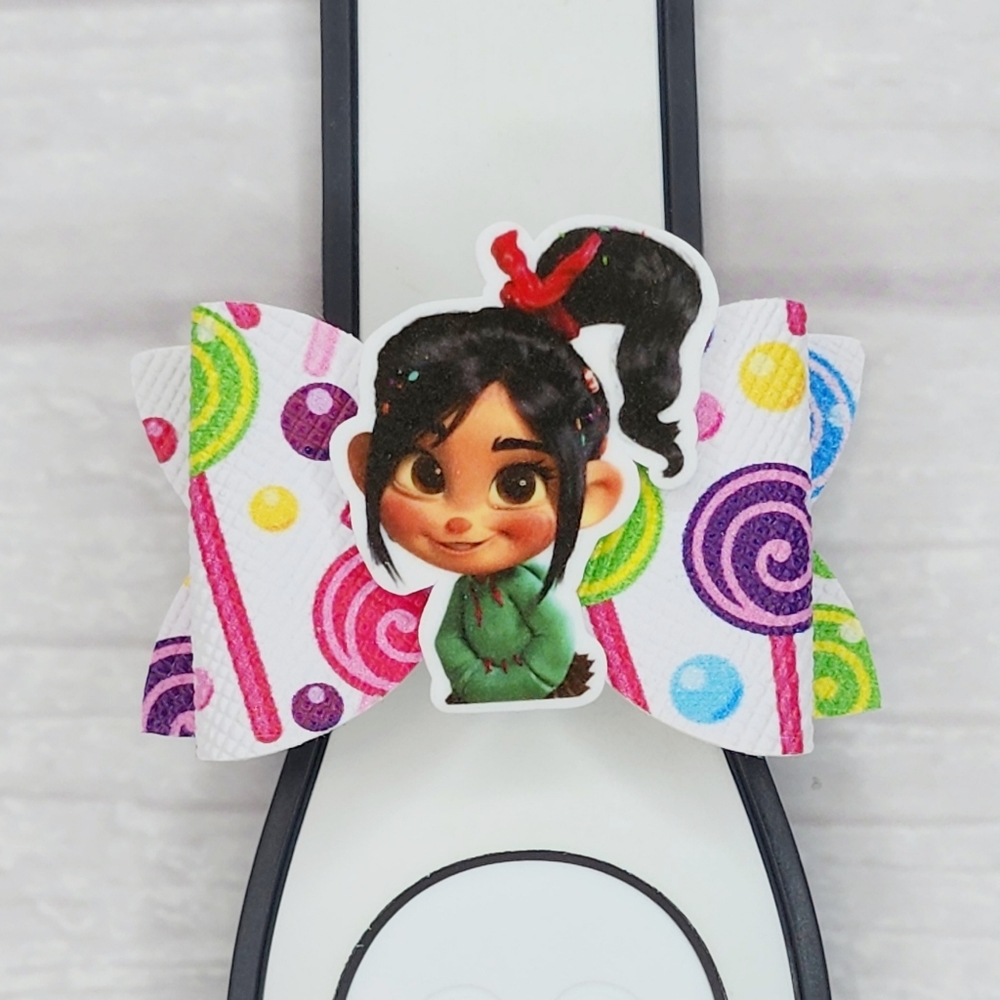 Vanellope Magic Band Bow